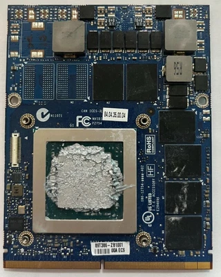 WV6W6 ALIENWARE 18 17 NVIDIA GeForce GTX 970M 6GB GPU VIDEO CARD - Image 1 of 2