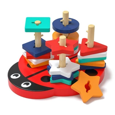 Mini Portable Matching Shape Board Interactive for Play Toys Table Games Best Gi - Image 1 of 4
