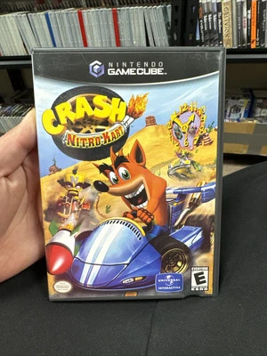 Crash Nitro Kart (Nintendo GameCube, 2003) Tested - Cib W/ Reg Card - CLEAN! - Image 1 of 4
