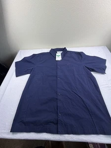 Camicia uomo Air Jordan con bottoni manica corta taglia XLT blu navy 75€ con etichette nuova - Foto 1 di 7
