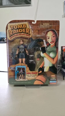 Figura blanca mortal Tomb Raider Adventures of Lara Croft Faces 1999 Foto 1 de 4