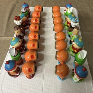 Rare Complete Set South Park Chess Game Pieces  32 Funny Figures 2001 - Picture 1 of 3