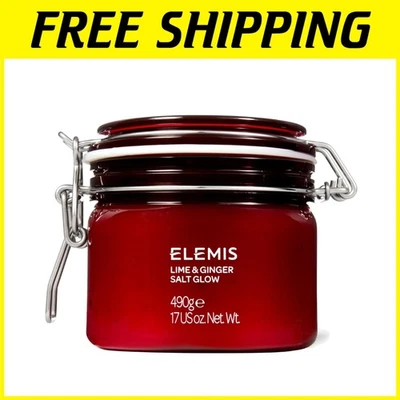 Exotic Lime & Ginger Salt Scrub - Invigorating Spa Treatment for Radiant Skin - Image 1 of 4