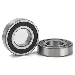 6205-2RZ Rodamientos 25x52x15mm Rodamiento de Bolas 6205RZ Doble Goma Sellado B - Imagen 1 de 7