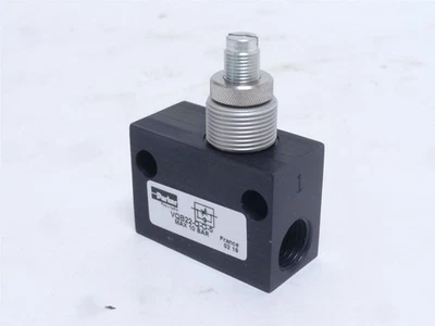 251100 Nuevo-Sin Caja; Parker VQB22-Q-O-5 Regulador de Flujo Roscado 10BAR; 1/4NPT Foto 1 de 4