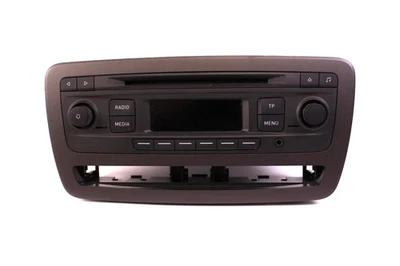 CD Autoradio Seat Ibiza 6J 6J0035156 AUX BGY Player mit Radio Code Technisat - Bild 1 von 2