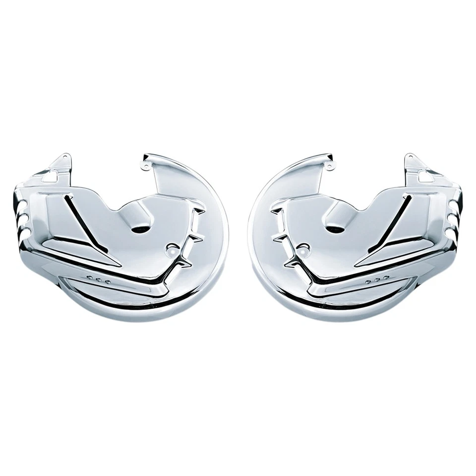 Kuryakyn - 7450 - Rotor Cover (Optional Lighting), Chrome
