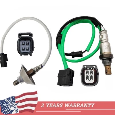 2PCS Oxygen Sensor For 2009-2014 Honda Fit 2010-2011 Insight Upstream+Downstream - Image 1 of 4