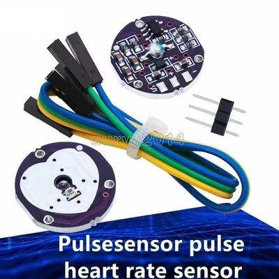 1PCS Heart Rate Pulse Sensor Pulsesensor Sensor Module For Arduino new