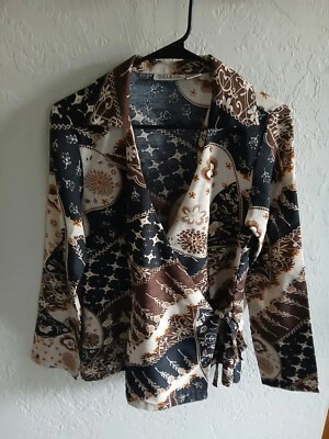 Blusa kimono floral deportiva Selene para mujer talla S Foto 1 de 4