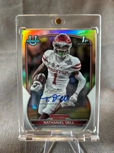 NATHANIEL "TANK" DELL BOWMAN 1ST U CHROME #49 AUTO 30/499 - Picture 1 of 2