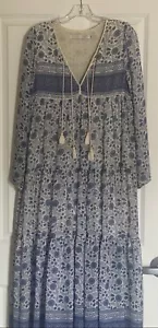 CHRISTY DAWN BLUE FLORAL “PALOMA” MAXI DRESS✨$275✨💙 - Picture 1 of 11