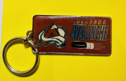 NHL National Hockey League COLORADO AVALANCHE Keychain Lic.NHLHockey ShipOnlyUSA Cover