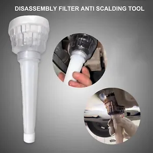 Oil Filter Removal Funnel Tool Universal Funnel Separate Soft Rubber Design