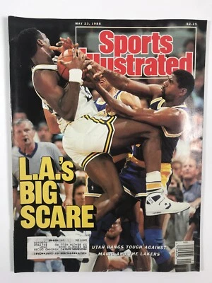 Sports Illustrated Magazine (May 23, 1988) (Utah Jazz, LA Lakers, NBA)  - Image 1 of 3