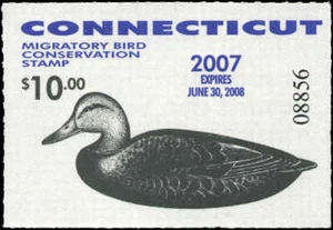 CONNECTICUT #15 2007 STATE DUCK BUFFLEHEADS by Keith Mueller - Picture 1 of 1
