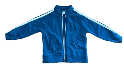 Hanna Anderson French Terry Sports Coat 100 US 4 - Image 1 of 2