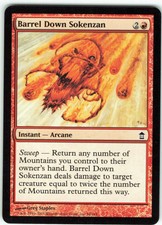 Barrel Down Sokenzan (x4) - Saviors of Kamigawa  - MTG