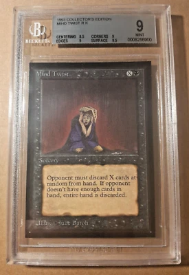 = Mind Twist (Collector's Edition) = BGS 9 MINT MTG Magic the Gathering - Image 1 of 2