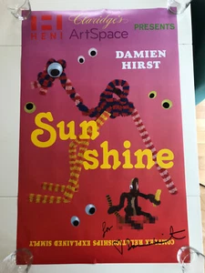 Damien Hirst, Signed dedicated d/s Heni Claridge's 'Sunshine' poster VERY RARE. - Picture 1 of 6