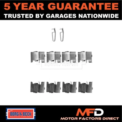 Fits Mazda MPV 1999-2006 CX-7 2007-2013 Brake Pads Fitting Kit Front Borg & Beck - Image 1 of 4