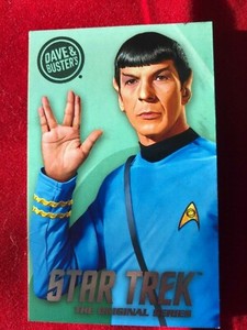 Dave Busters Star Trek Original Series - Regular & Limited Edition NO Tribbles 