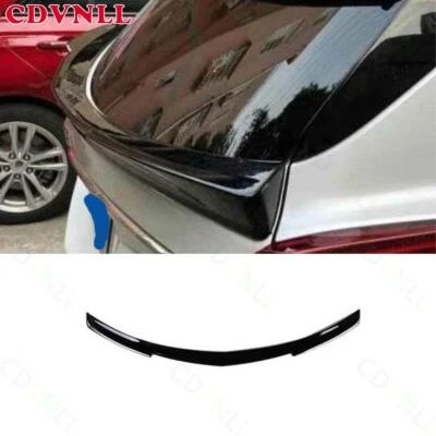 Para Cadillac XT5 2017-22 Negro Brillante Alerón Trasero Ala Labio Tira Borde 1* Foto 1 de 4