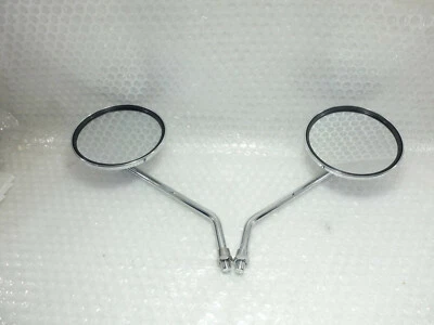 Пара Yamaha RD125 RD350 DT175 DT250 DT400 RZ350 RS100 FS1 XT500 зеркало 10 мм новый - Изображение 1 из 4