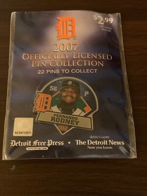 DETROIT TIGERS 2007 OFFICIALLY LICENSED PIN COLLECTION Fernando Rodney - Image 1 of 3