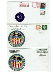 Apollo 16 CANADA 1972 Tracking Stations 5 Space Covers !! - Picture 1 of 2