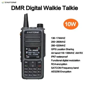 ZASTONE UV008 DMR Walkie Talkie Digita Radio dwukierunkowe Dual band 10W Dual time - Zdjęcie 1 z 20