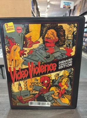 Video Violence Diehard Videovore Edition DVD VHS Lunchmeat NEW - Image 1 of 4