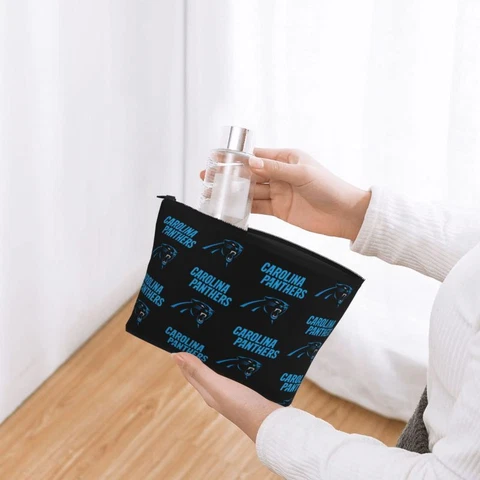 Carolina Panthers Daily Storage Bag Trapezoidal Portable Travel Storage Bag Cover