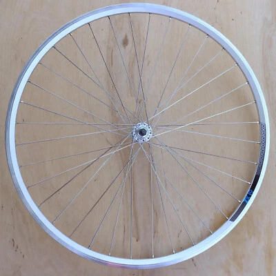 28" Vorderrad mit Alu Vorderradnabe Exal ZX 19 Felge DT Swiss Niro Speiche - Bild 1 von 4