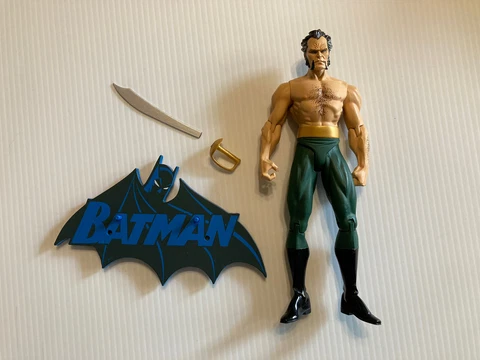 DC Direct Batman Hush Series 3 Ra’s Al Ghul Action Figure Loose Complete As Is Cover