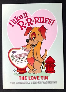 Altoids, Like it R-R-Ruff! Postal promocional The Love Tin, GoCard (2001) - Imagen 1 de 2