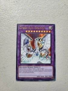 1x Yugioh Cyber End Dragon SDCS-EN041 Ultra Rare 1st Ed LP Free Shipping - Picture 1 of 2