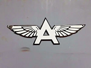 Flying A Gasoline Motor Oil Gas Pump Plate Gas Station Porcelain Metal Sign - Picture 1 of 5