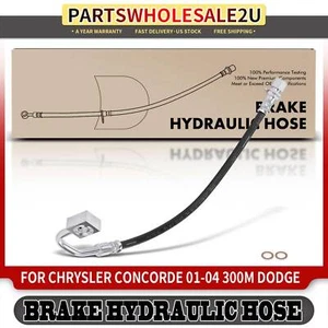 Rear Left Brake Hydraulic Hose for Dodge Intrepid Chrysler 300M 2.7L 3.2L 3.5L - Picture 1 of 8