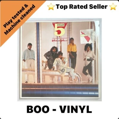 5 Star* - Silk & Steel - 80s Lp Vinyl Record PL 71100 Ex / Ex Condition - Image 1 of 4