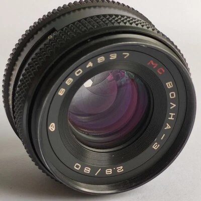 MC Volna-3 f/2.8 80mm lens for Pentacon Six Zeiss Biometar Kiev-60 Serviced - Image 1 of 4