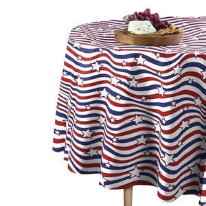 American Stars & Stripes Signature Tablecloth Assorted Sizes - Picture 1 of 20