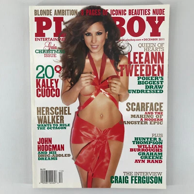 Playboy Magazine December 2011 Cover: Leeann Tweeden Playmate: Rainy Day Jordan - Image 1 of 3
