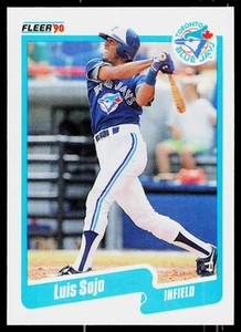 Luis Sojo, 1990 Fleer Update, #U-129, Toronto Blue Jays, RC - Picture 1 of 2