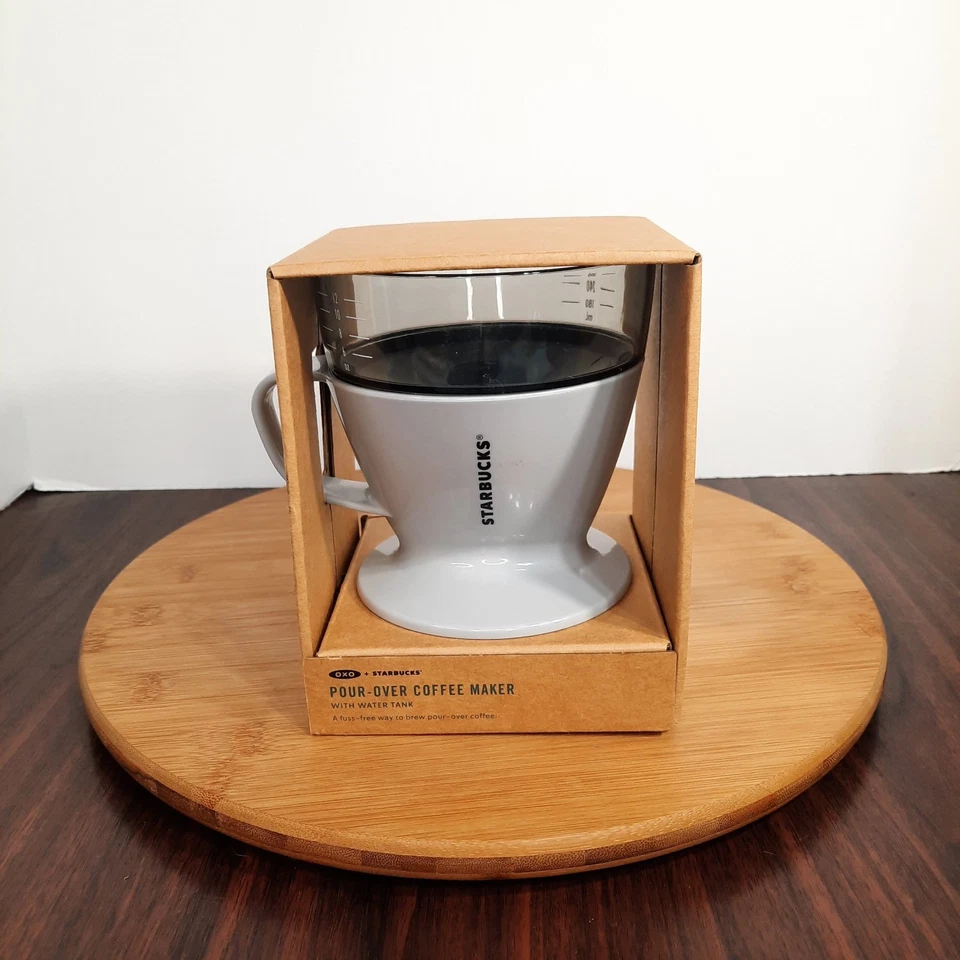 星巴克 OXO 倒咖啡机 12 盎司带水箱过滤器新品 — 第 1/4 张图片