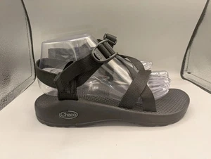 Chaco Herren Sandale schwarz Polyester verstellbarer Riemen klassisch Fersenriemen US 8, 12 - Bild 1 von 11