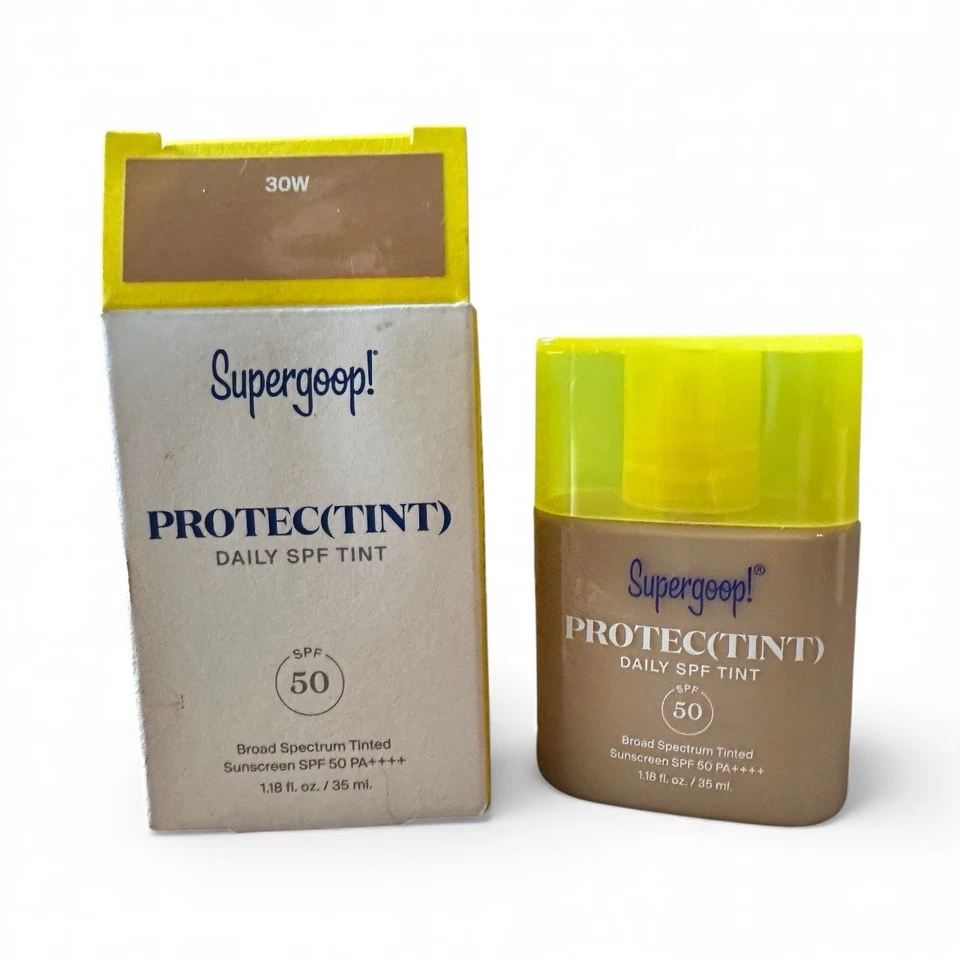 Supergoop Protec(tint) Daily SPF Tint SPF 50 Sunscreen Skin Tint - 30W - BNIB Foto 1 de 1