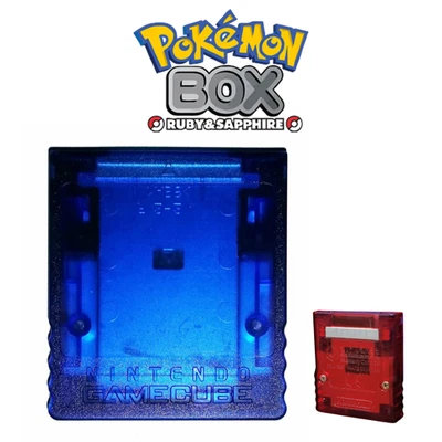 OFICIAL Nintendo GameCube Pokemon Caja Rubí y Zafiro Tarjeta de Memoria 59 Bloque Foto 1 de 4