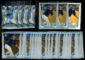 33ct Lot 2014 Bowman Chrome Draft & Refractors CASEY GILLASPIE RC NM-MT+/MINT - Picture 1 of 2