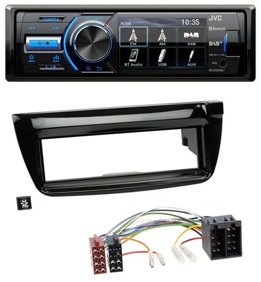 JVC Bluetooth MP3 USB DAB Autoradio für Opel Combo ab 11 Fiat Doblo 12-15 - Bild 1 von 4